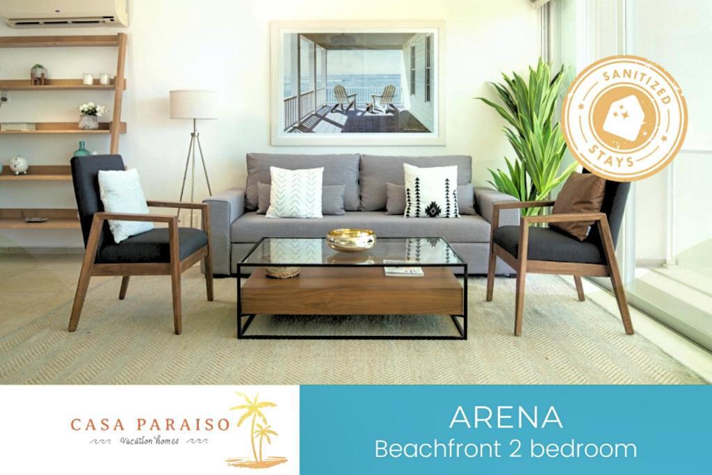 Arena Beachfront 2 Bedroom Cancun Exterior photo